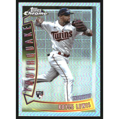 2022 Topps Chrome Sonic '96 Youthquake #YQ24 Royce Lewis