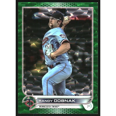 2022 Topps Green Foilboard #451 Randy Dobnak