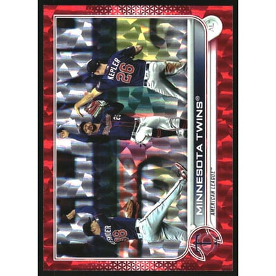 2022 Topps Red Foilboard #435 Minnesota Twins
