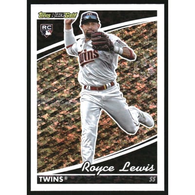 2022 Topps Update Black Gold #BG6 Royce Lewis