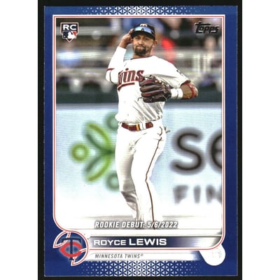 2022 Topps Update Royal Blue #US149 Royce Lewis