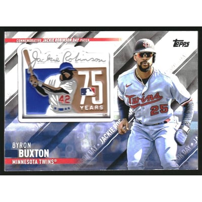 2022 Topps Update Special Event Patches #SEPBBX Byron Buxton