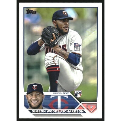 2023 Topps Advanced Stats #479 Simeon Woods Richardson