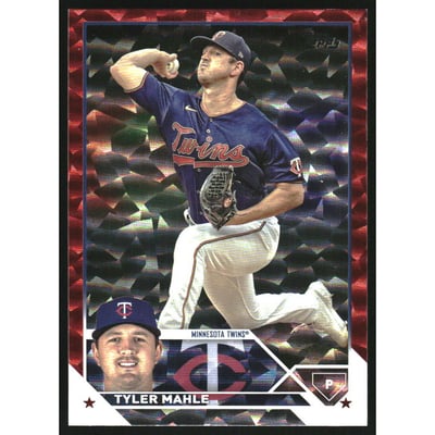 2023 Topps Red Foil #101 Tyler Mahle