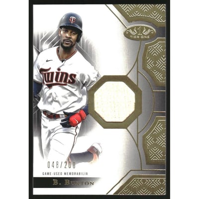 2023 Topps Tier One Relics #T1RBB Byron Buxton B/200