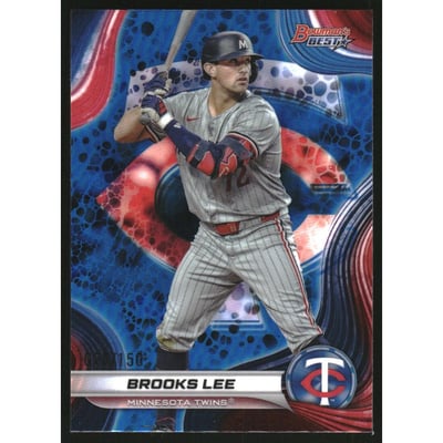 2024 Bowman's Best Top Prospects Blue Refractors #TP12 Brooks Lee