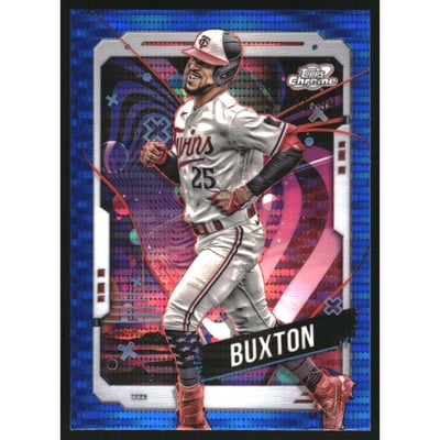 2024 Topps Cosmic Chrome Blue Moon Refractors #2 Byron Buxton