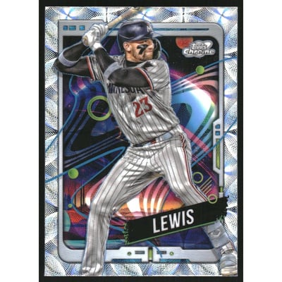 2024 Topps Cosmic Chrome Nucleus Refractors #120 Royce Lewis