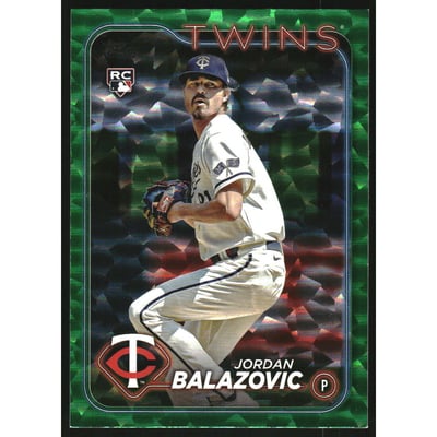 2024 Topps Green Foil #263 Jordan Balazovic
