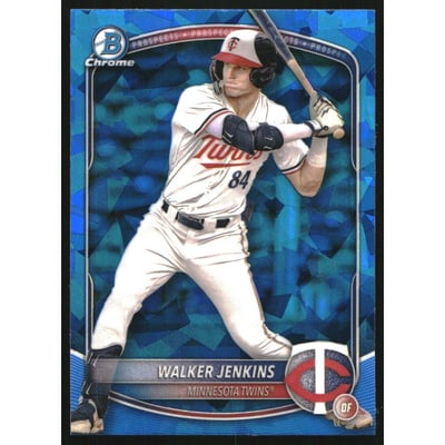 2025 Bowman Chrome Sapphire Prospects #BCP1 Walker Jenkins
