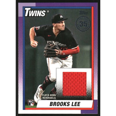 2025 Topps '90 Topps Relics #90R2BL Brooks Lee S2