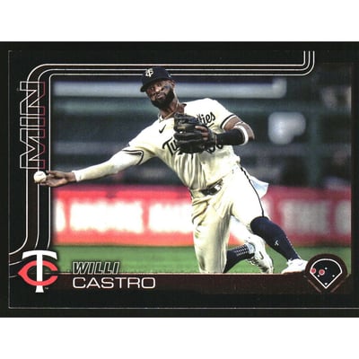 2025 Topps Black #155 Willi Castro