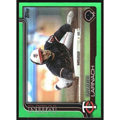 2025 Topps Green Rainbow Foil #279 Trevor Larnach
