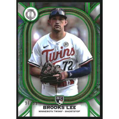 2025 Topps Tribute Green #89 Brooks Lee