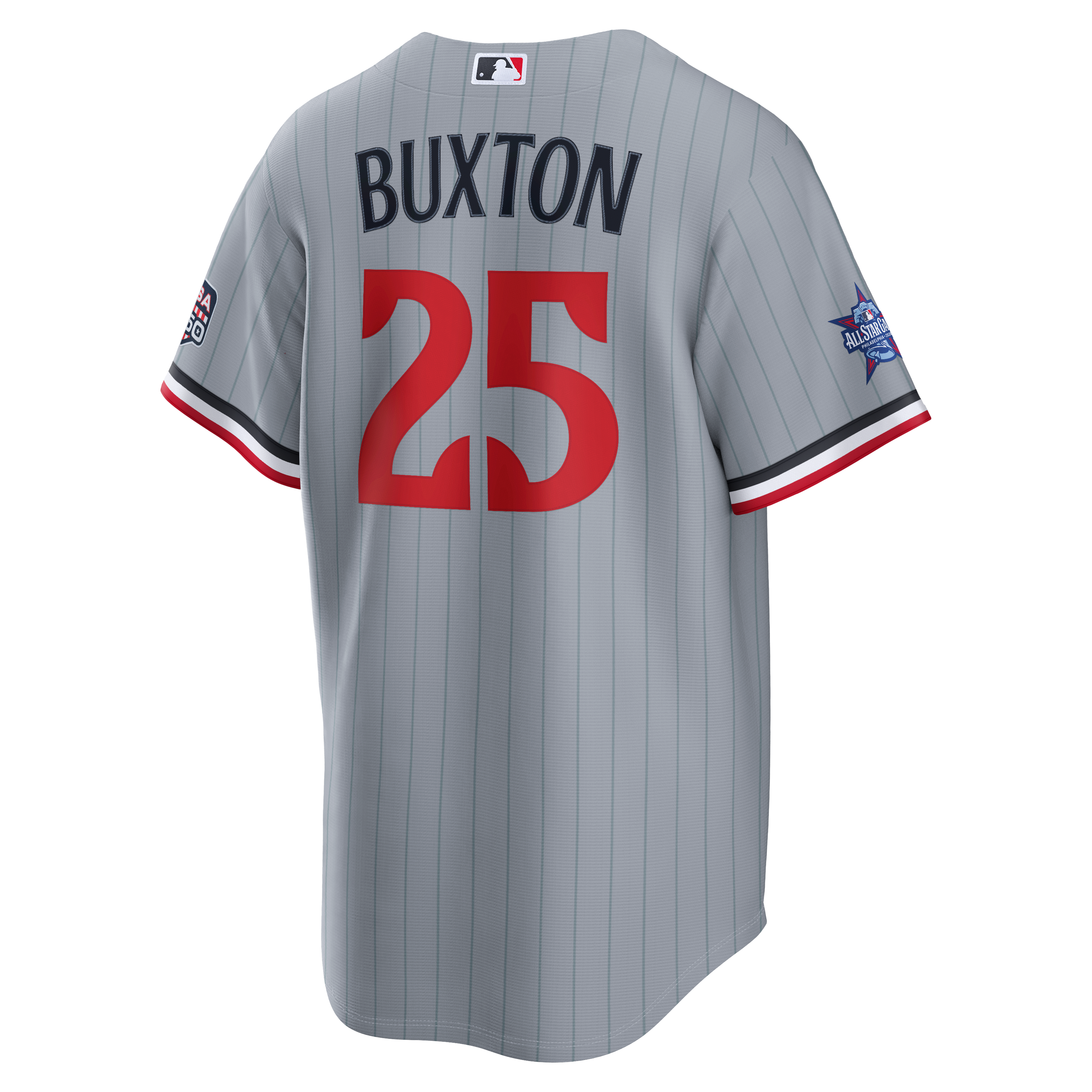 2026 All-Star Game Men's Minnesota Twins Byron Buxton Nike Gray Replica Jersey