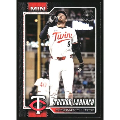 2026 Topps Black Border #68 Trevor Larnach