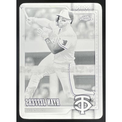 2026 Topps Chrome Printing Plate Black #234 Ryan Jeffers 1/1