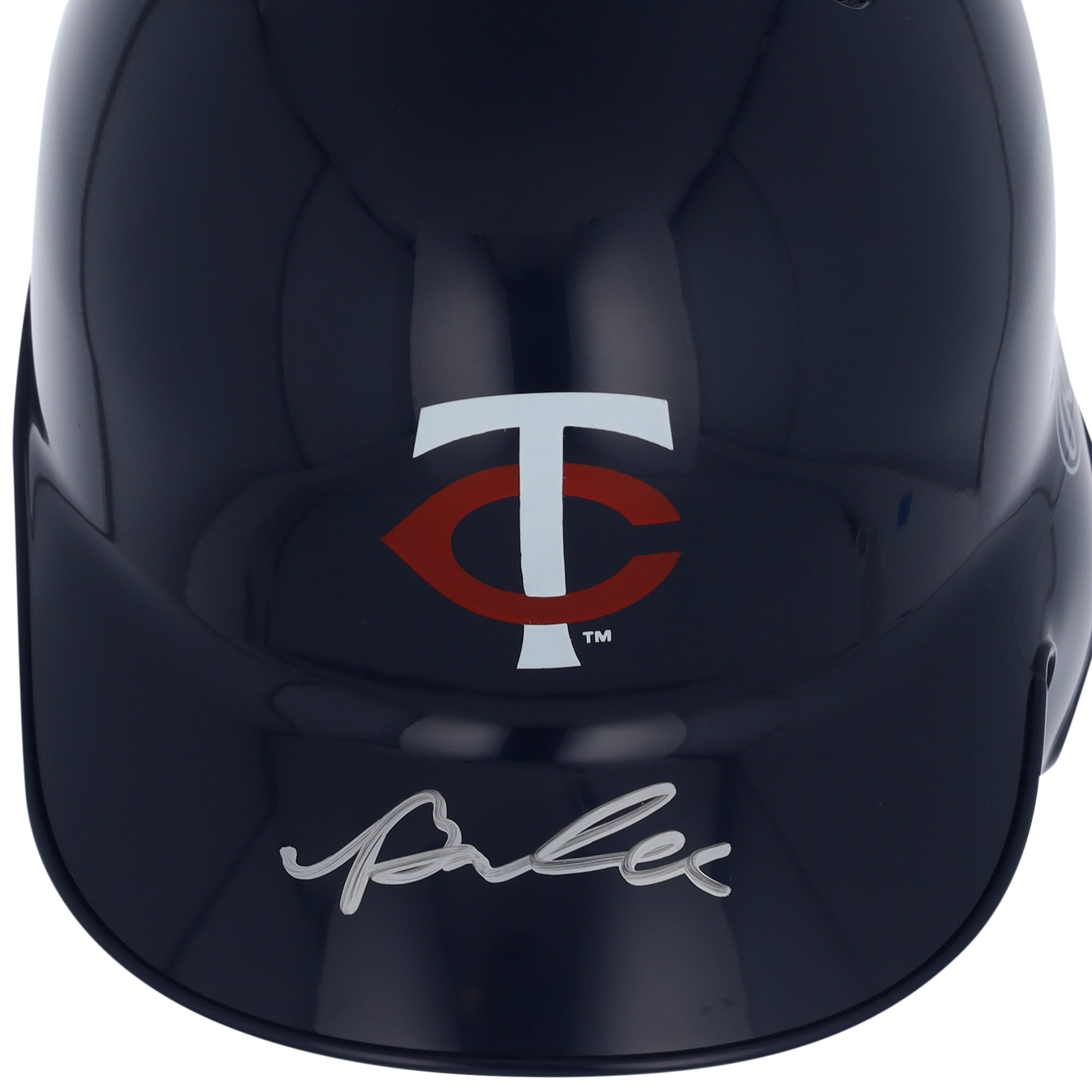 Brooks Lee Minnesota Twins Autographed Rawlings Mini Batting Helmet