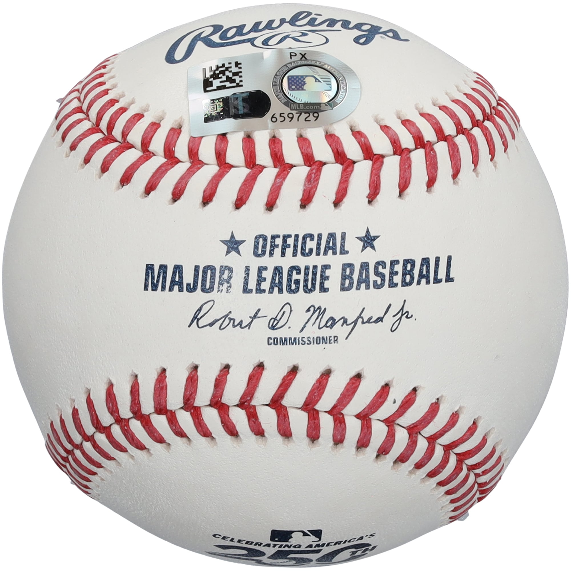 Balle de baseball autographiée par Brooks Lee des Minnesota Twins, logo USA 250e anniversaire