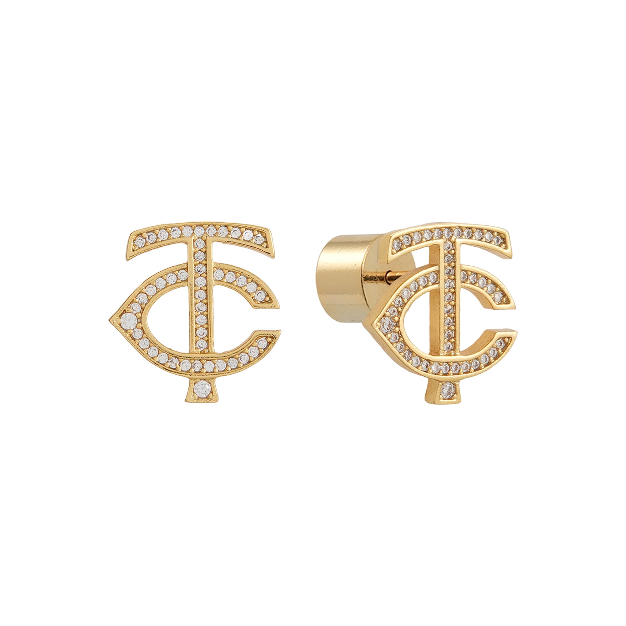 Boucles d'oreilles à tige pour la journée glamour des Minnesota Twins par Jill Martin