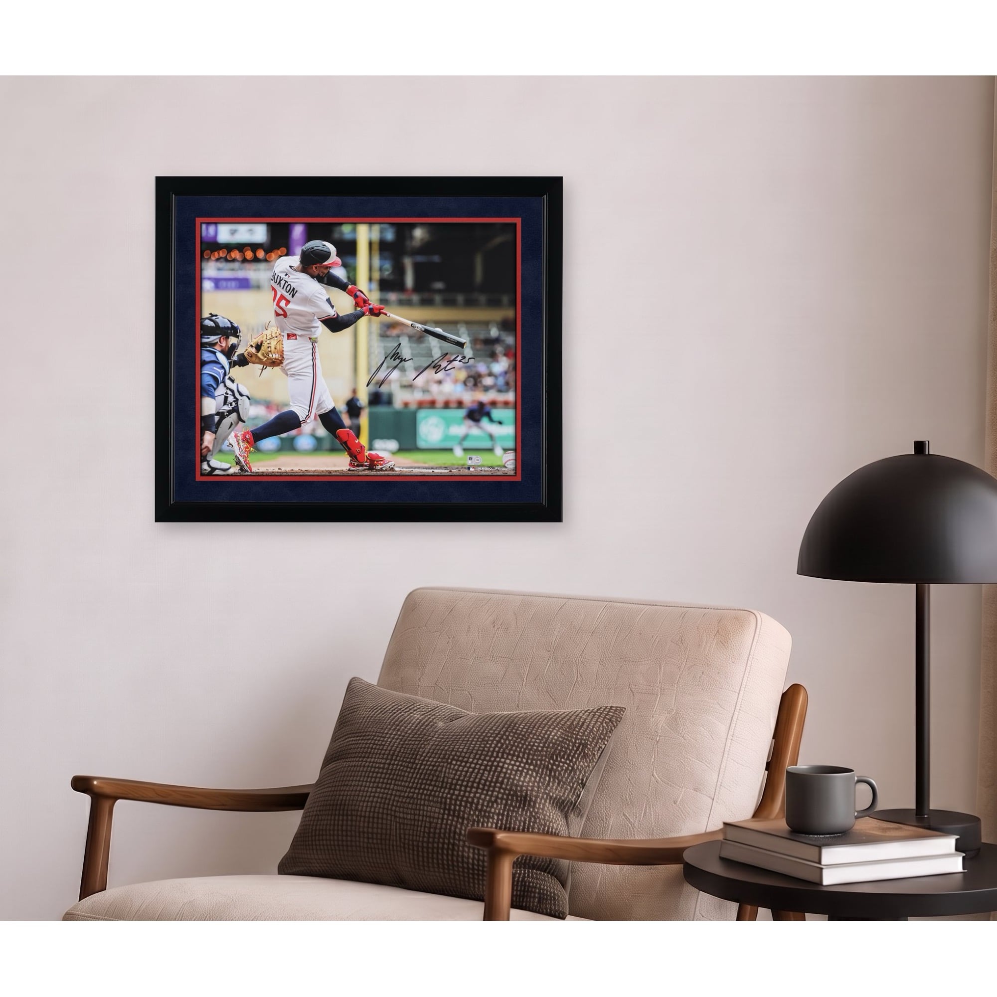 Byron Buxton Minnesota Twins Autographed 16" x 20" Batting Photograph
