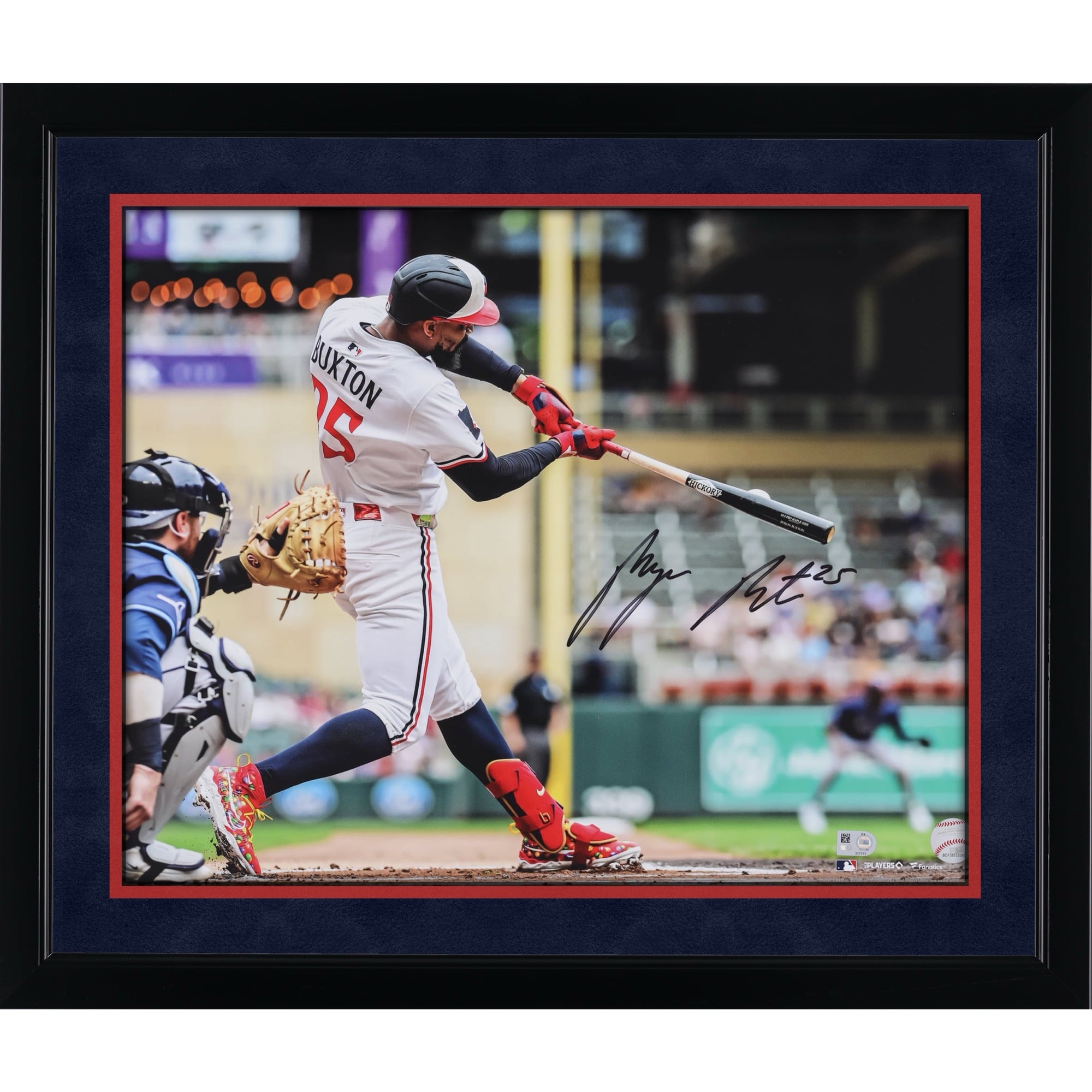 Byron Buxton Minnesota Twins Autographed 16" x 20" Batting Photograph