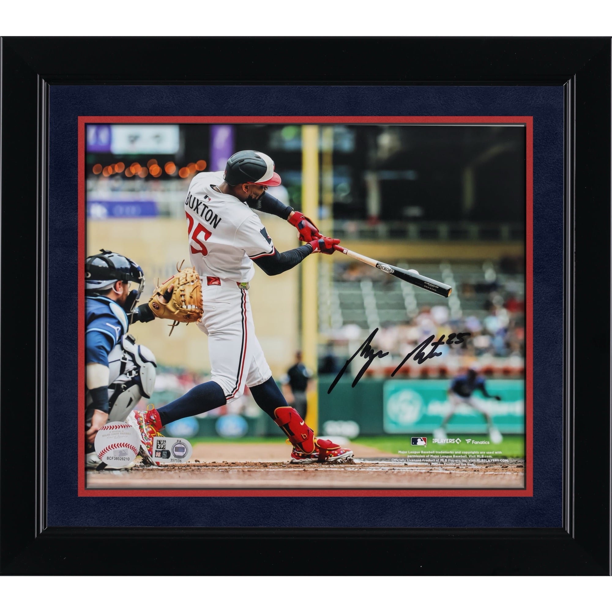 Byron Buxton Minnesota Twins Autographed 8" x 10" Batting Photograph