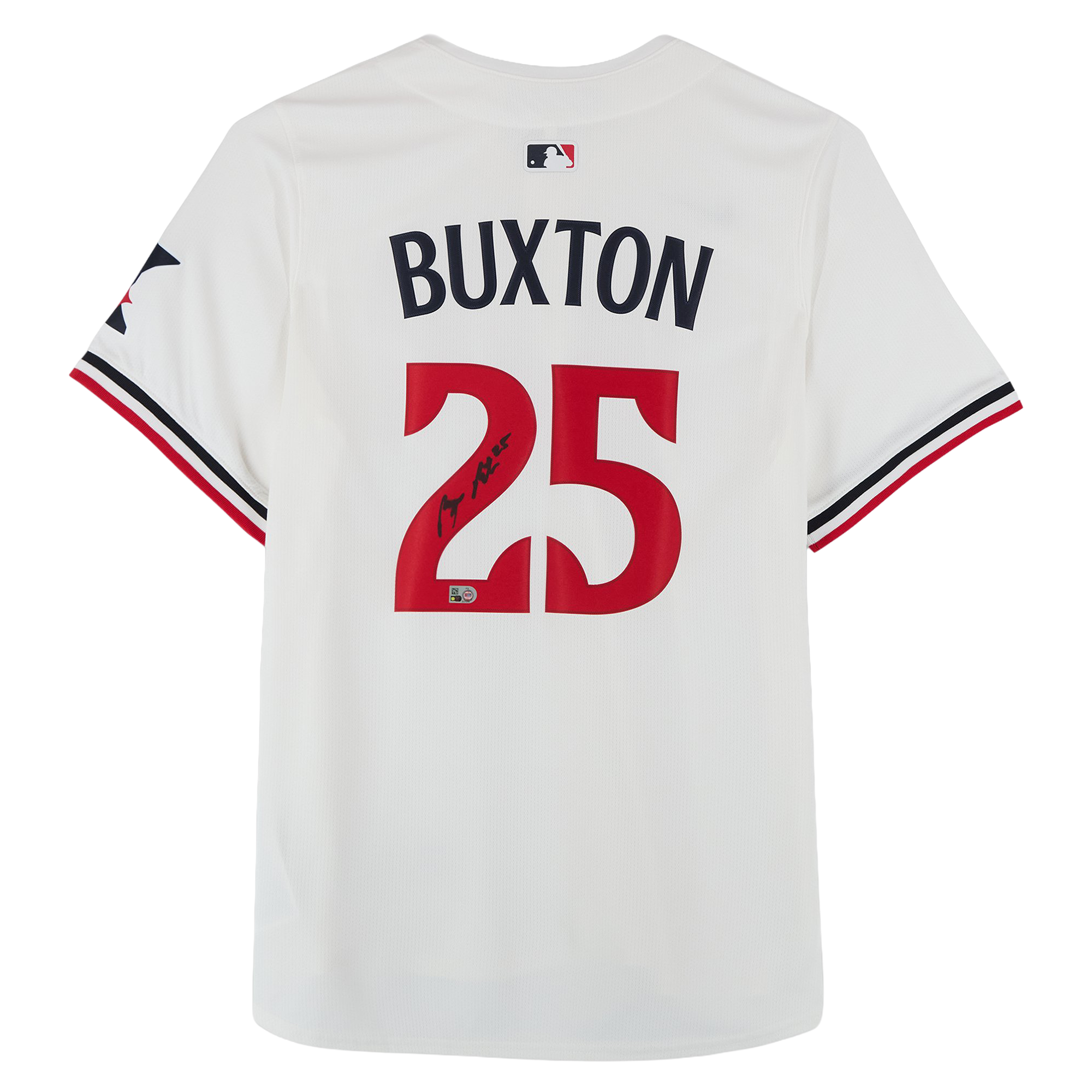 Byron Buxton Minnesota Twins Autographed White Nike Limited Jersey