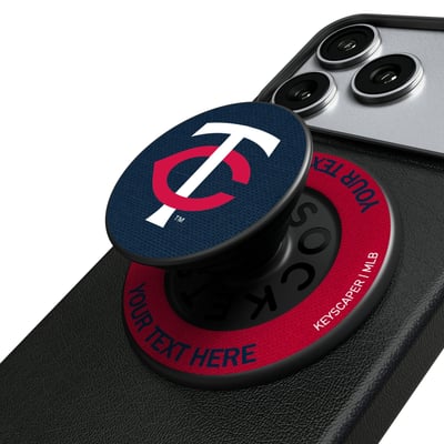 Minnesota Twins Keyscaper Personalized PopSockets Magnetic Phone Grip & Stand