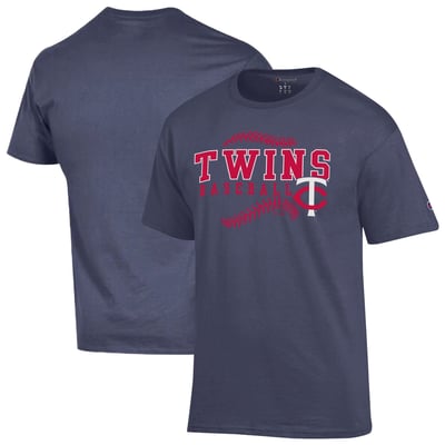 Minnesota Twins Champion Baseball T-Shirt - Navy