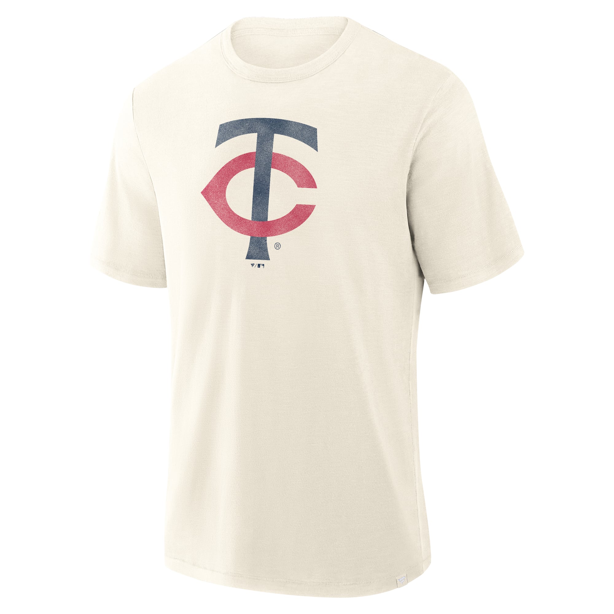 T-shirt Fanatics beige Minnesota Twins Stadium Slub pour homme