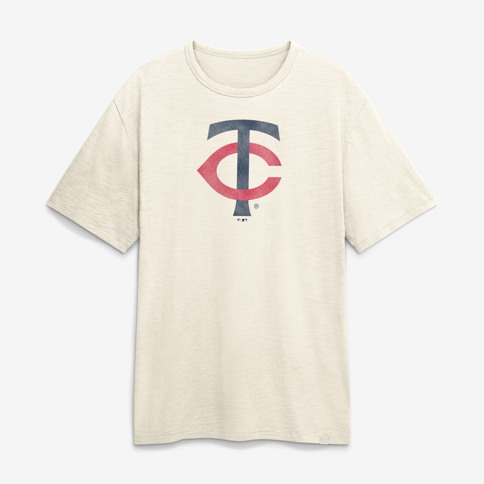 Men's Fanatics Cream Minnesota Twins Stadium Slub T-Shirt