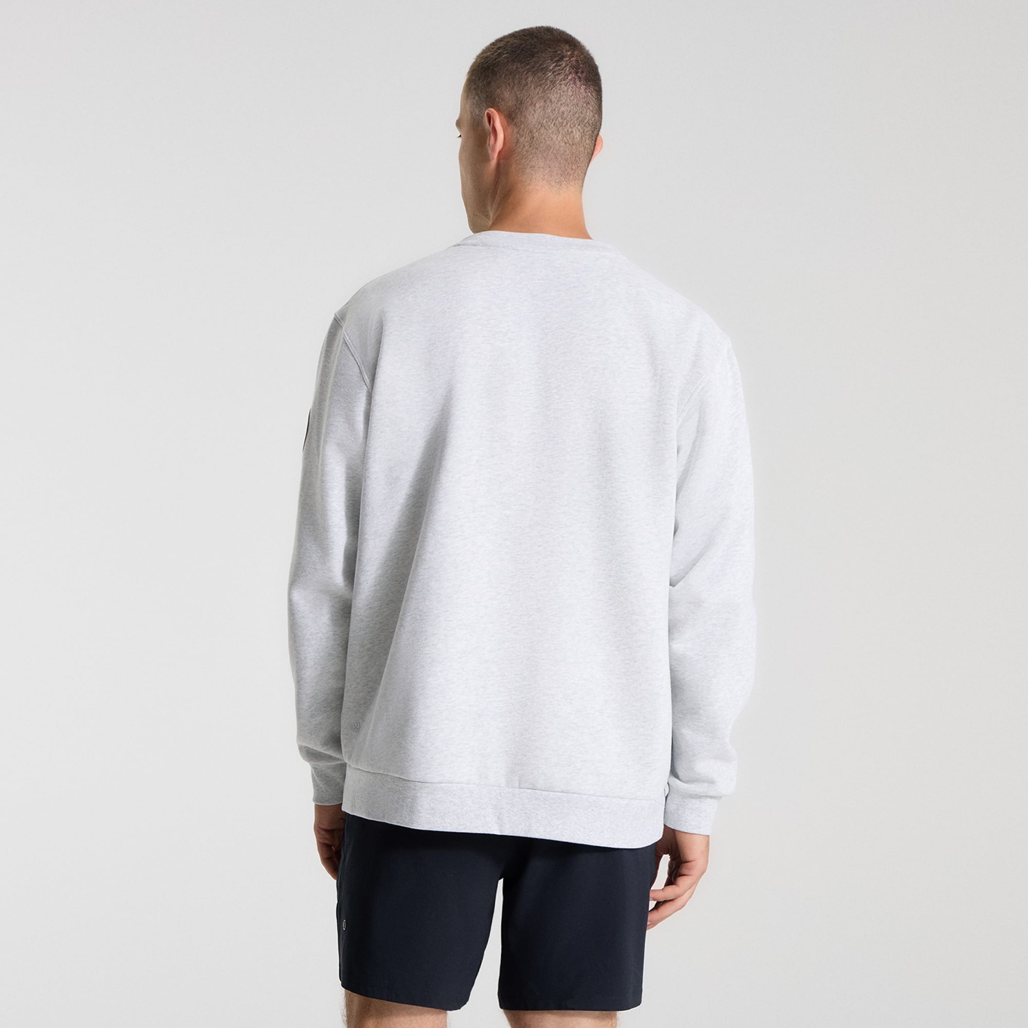 Men's lululemon Heathered Core Ultra Light Grey Minnesota Twins Steady State Sweatshirt
