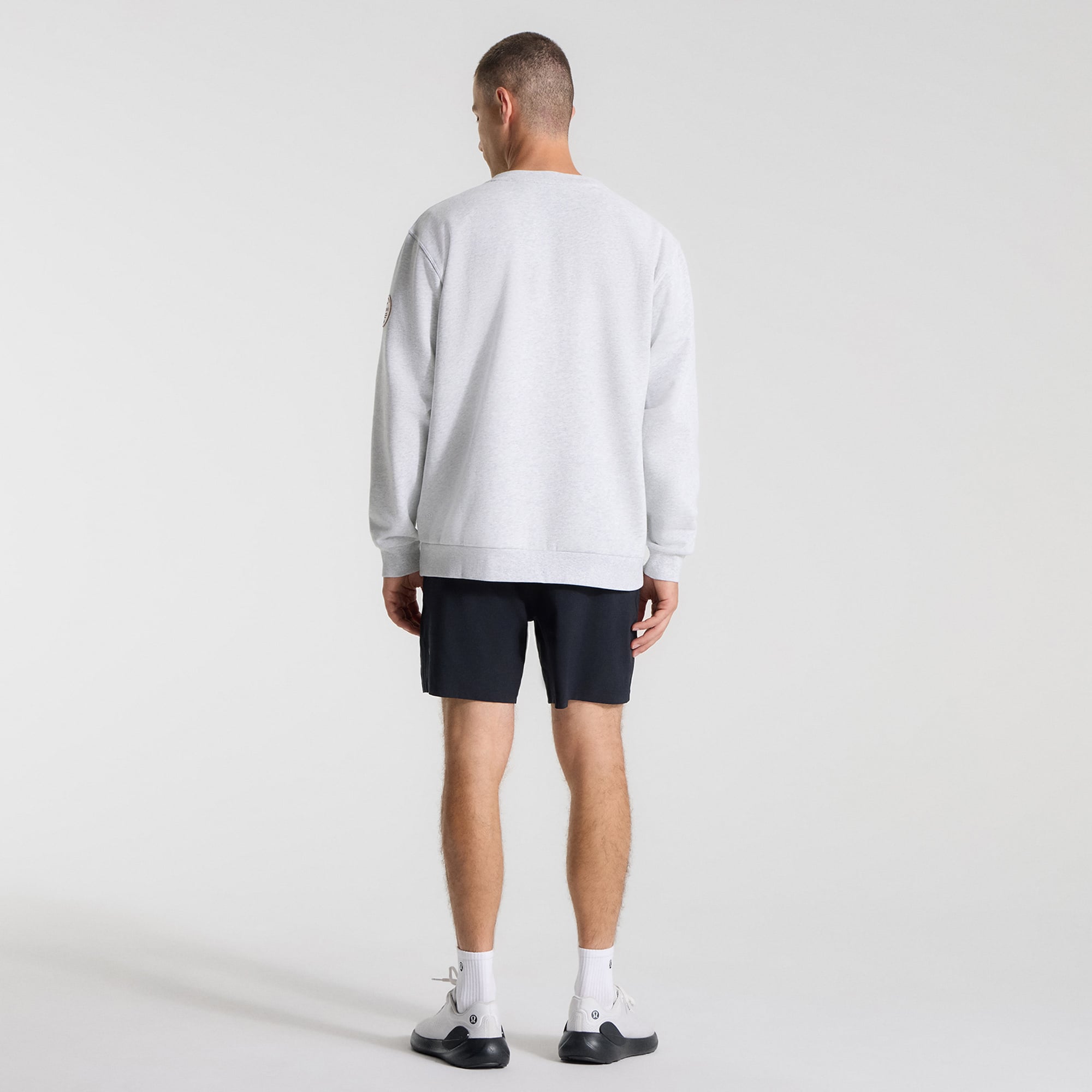 Men's lululemon Heathered Core Ultra Light Grey Minnesota Twins Steady State Sweatshirt