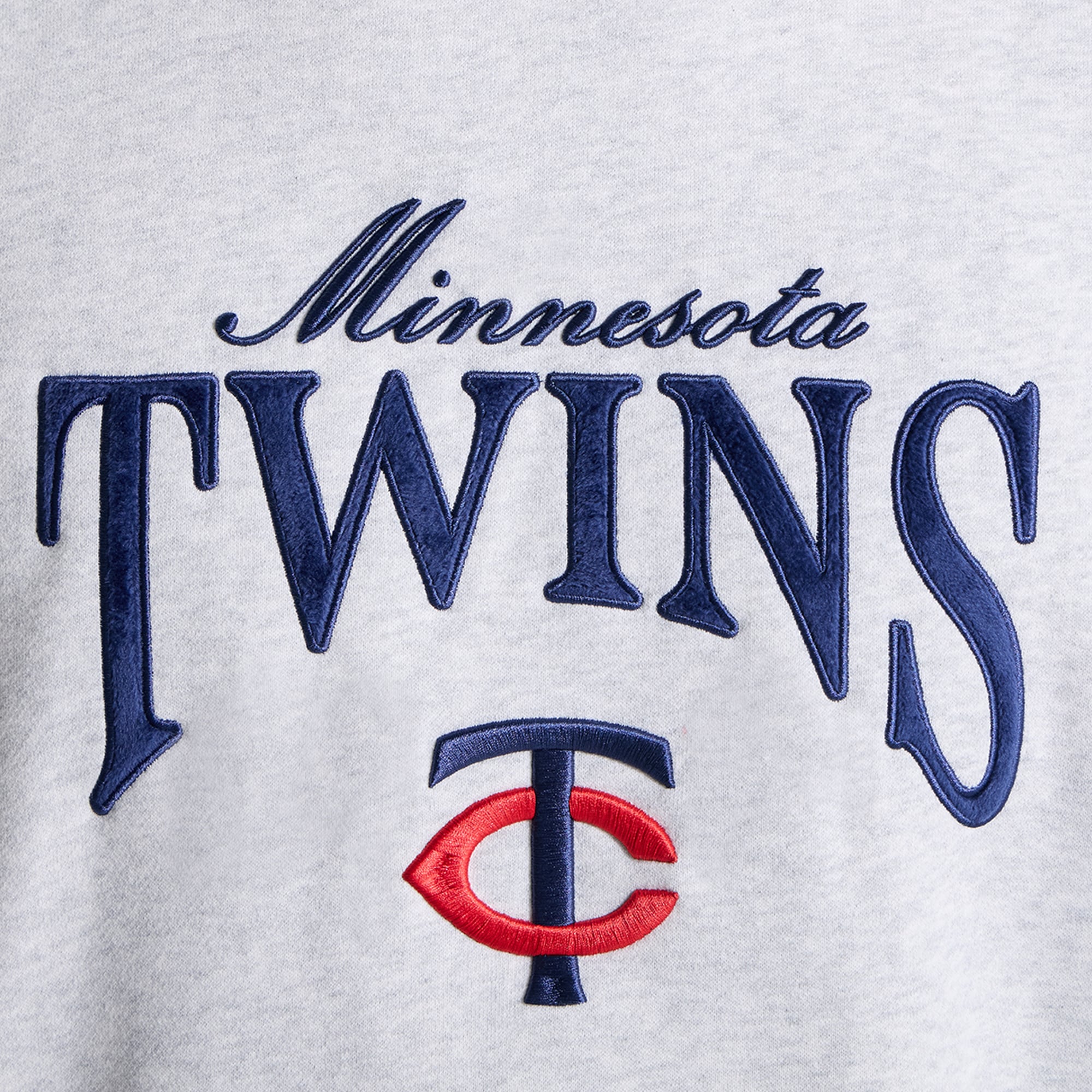 Men's lululemon Heathered Core Ultra Light Grey Minnesota Twins Steady State Sweatshirt