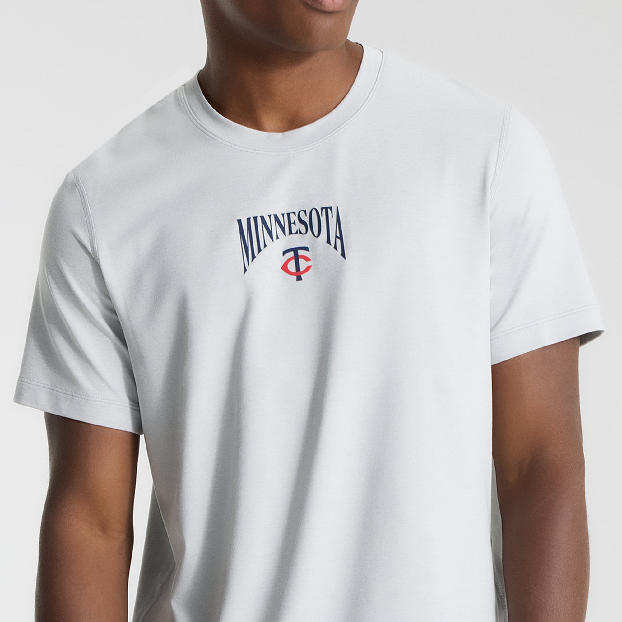 T-shirt en jersey doux pour homme lululemon Heathered Silver Drop Minnesota Twins