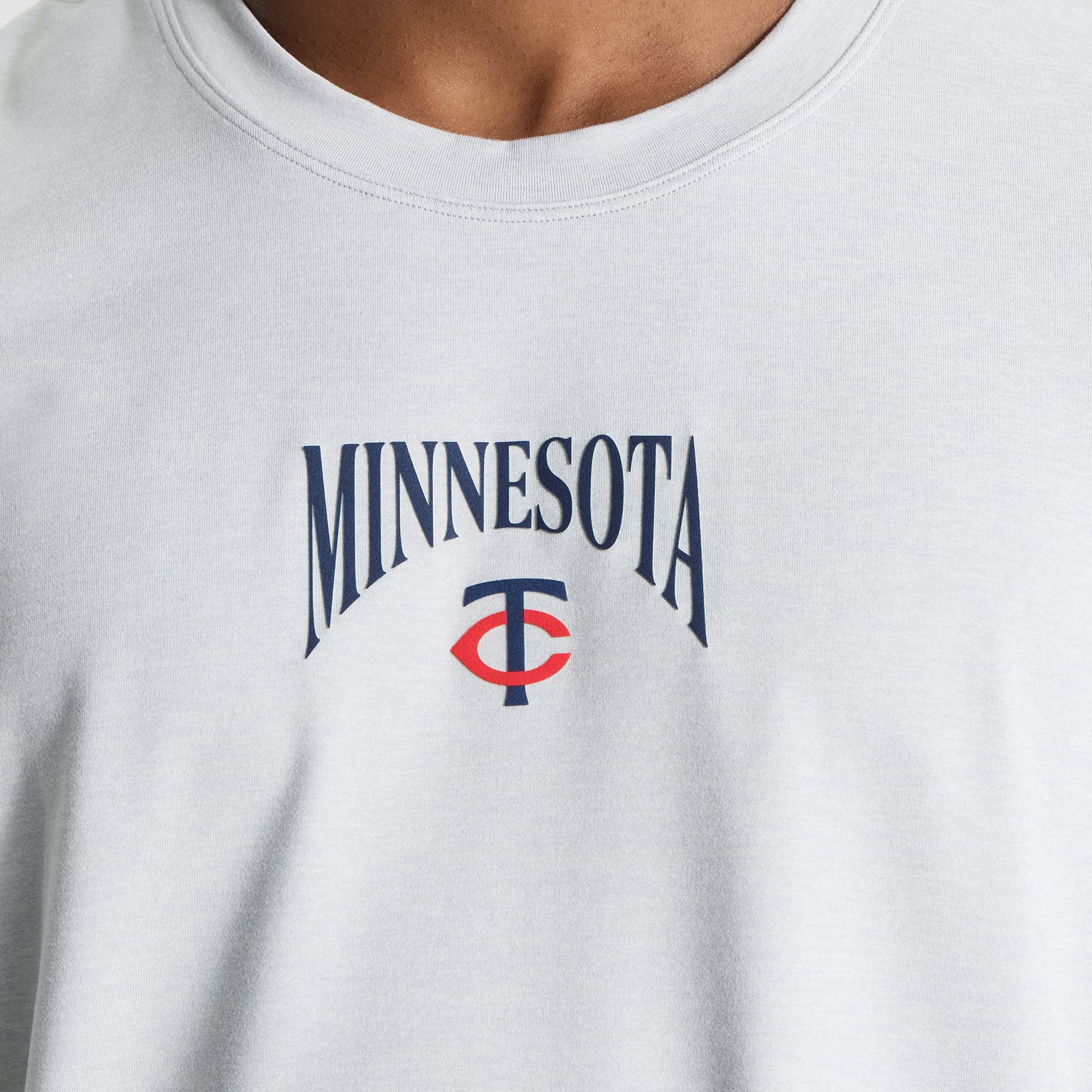 T-shirt en jersey doux pour homme lululemon Heathered Silver Drop Minnesota Twins