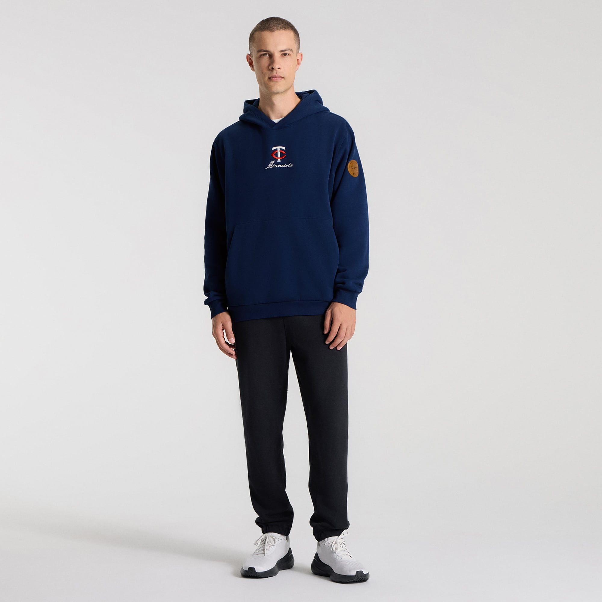 Sweat à capuche Steady State Midnight Shadow Minnesota Twins pour homme de lululemon