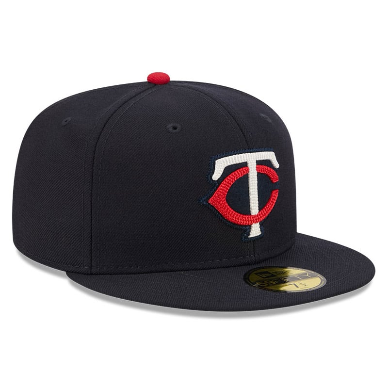 Men's New Era Navy Minnesota Twins 2026 Field of Dreams 59FIFTY Fitted Hat
