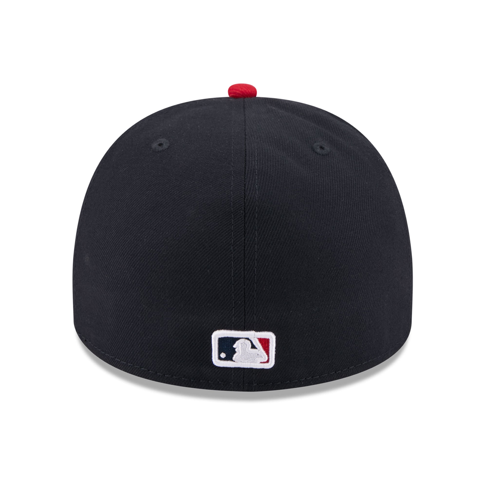 Men's New Era Navy/Red Minnesota Twins Cartoon A-Frame 59FIFTY Fitted Hat