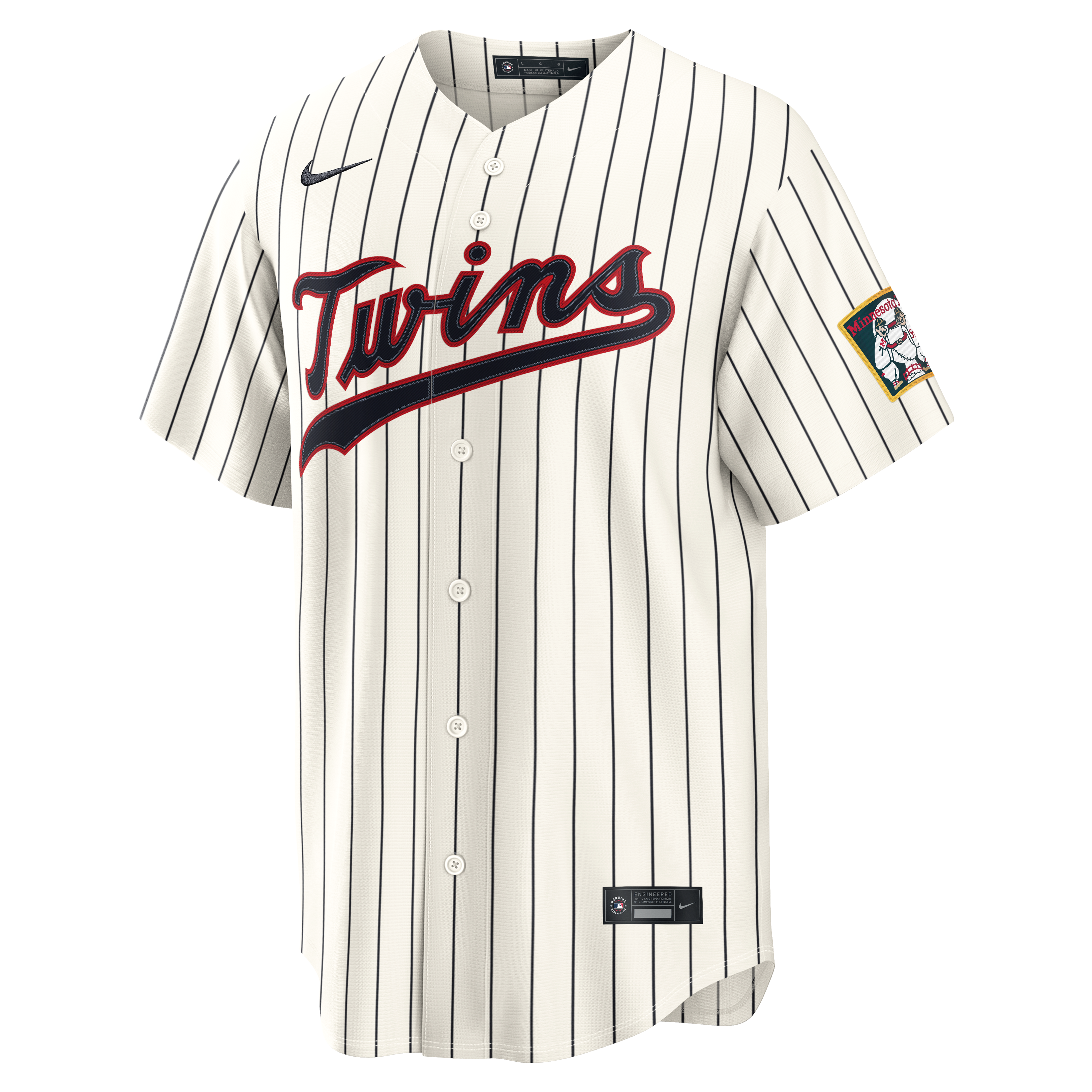 Men's Nike Byron Buxton Cream Minnesota Twins 2026 Field of Dreams Stadium Jersey