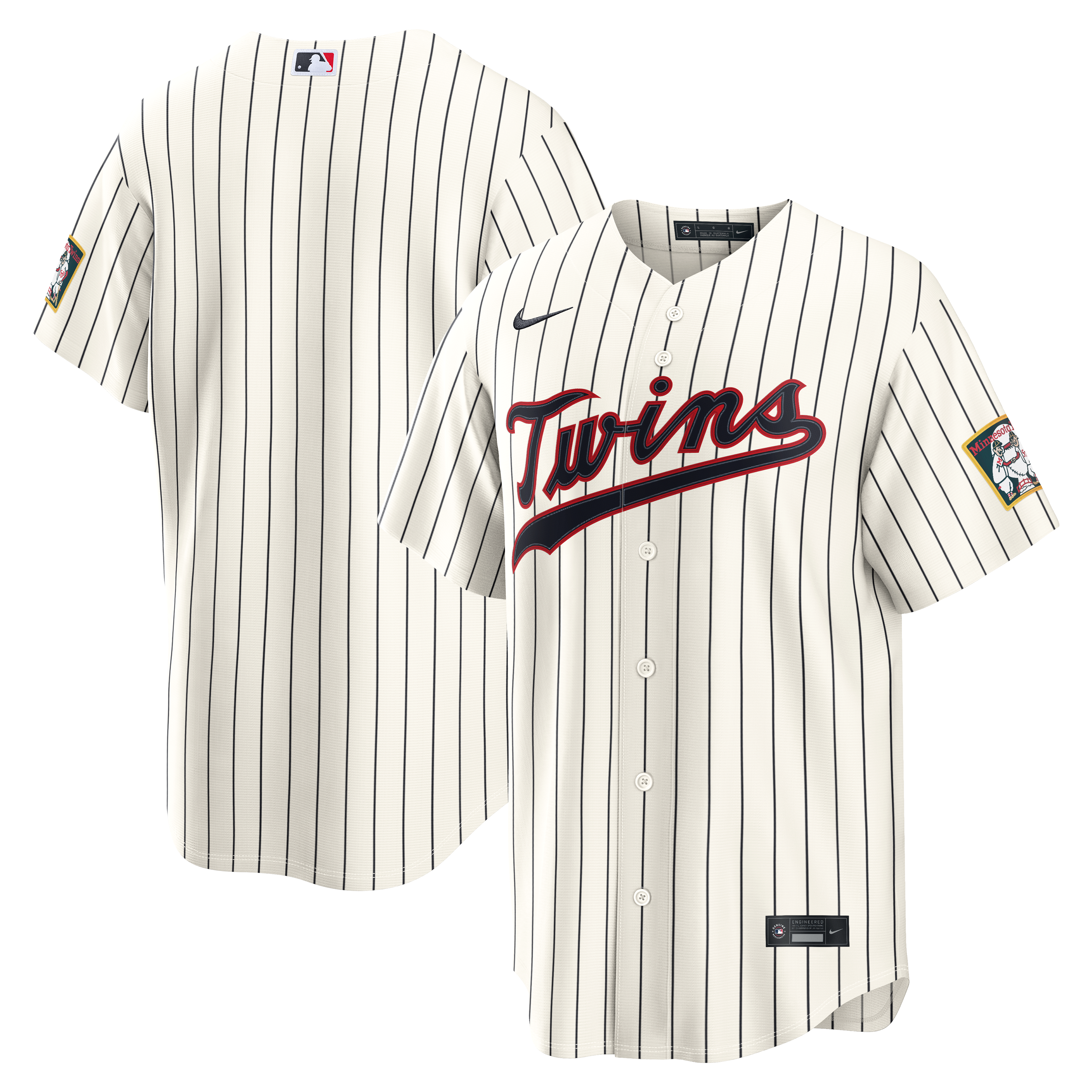 Maillot Nike crème pour homme Minnesota Twins 2026 Field of Dreams Stadium