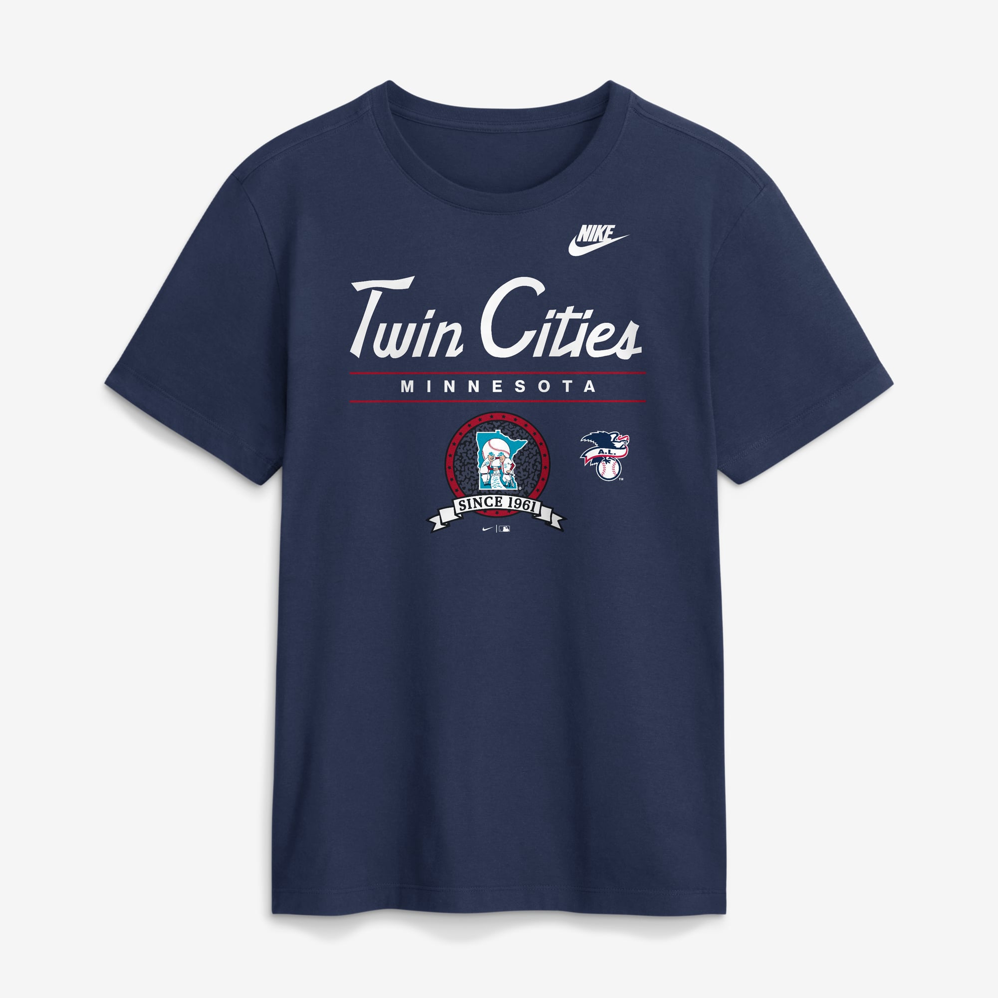 Men's Nike Navy Minnesota Twins Cooperstown Graphic T-Shirt