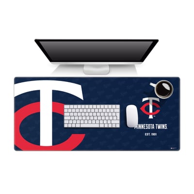 Minnesota Twins 15.7" x 35.4" Logo Series Desk Pad