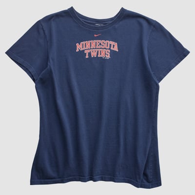 Minnesota Twins 2000s T-shirt - Navy - S by Fanatics Real Vintage