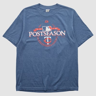 Minnesota Twins Alstyle 2010 T-shirt - Navy - L by Fanatics Real Vintage