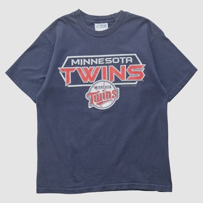 Minnesota Twins CSA 2001 T-shirt - Navy - XS by Fanatics Real Vintage