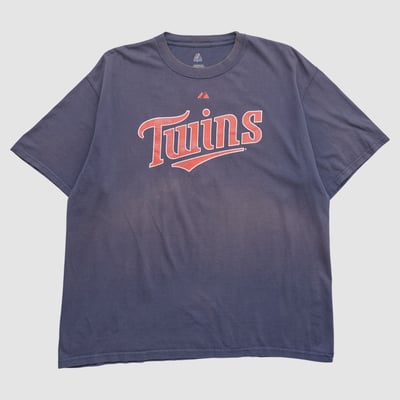 Minnesota Twins Majestic 2008 T-shirt - Navy - 2XL by Fanatics Real Vintage