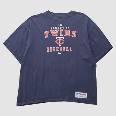 Minnesota Twins Majestic 2010s T-shirt - Navy - 2XL by Fanatics Real Vintage