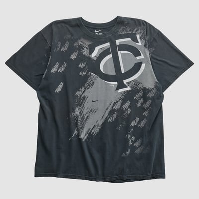 Minnesota Twins Nike 2010s T-shirt - Black - XL by Fanatics Real Vintage